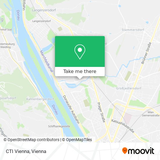 CTI Vienna map