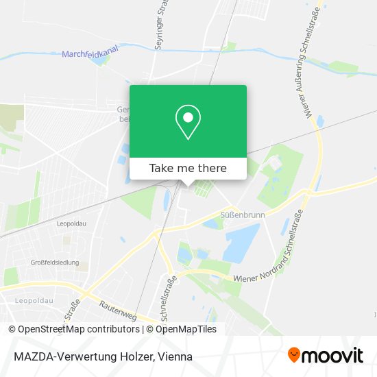 MAZDA-Verwertung Holzer map