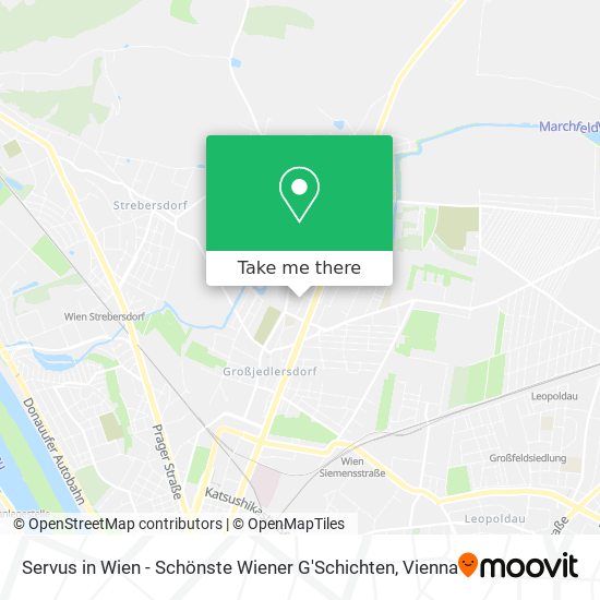 Servus in Wien - Schönste Wiener G'Schichten map