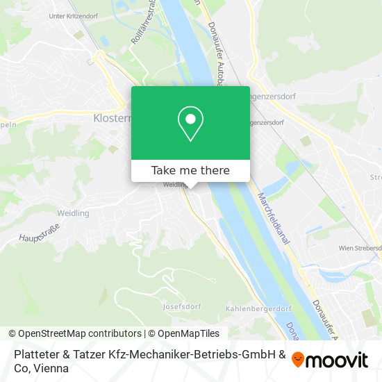 Platteter & Tatzer Kfz-Mechaniker-Betriebs-GmbH & Co map