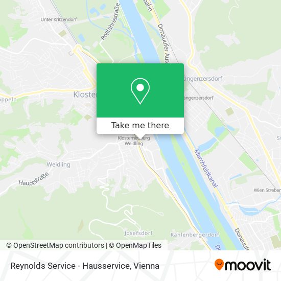 Reynolds Service - Hausservice map