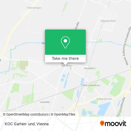 KOC Garten- und map