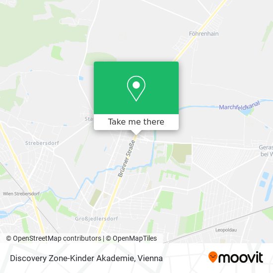 Discovery Zone-Kinder Akademie map