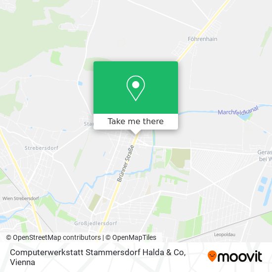 Computerwerkstatt Stammersdorf Halda & Co map