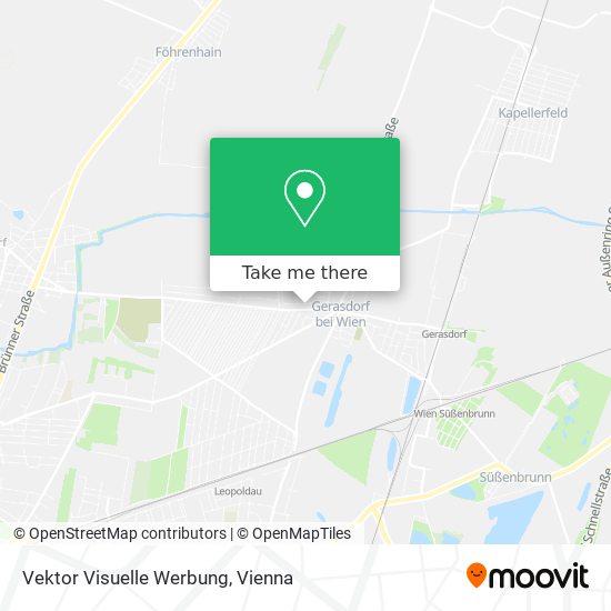 Vektor Visuelle Werbung map