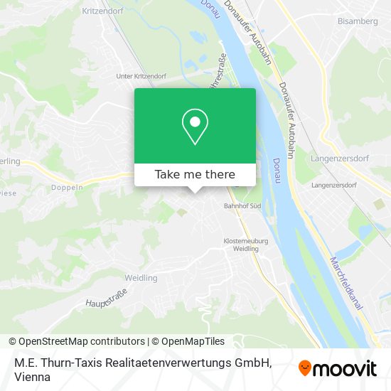 M.E. Thurn-Taxis Realitaetenverwertungs GmbH map