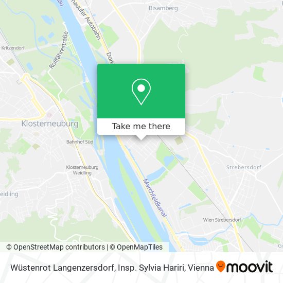 Wüstenrot Langenzersdorf, Insp. Sylvia Hariri map