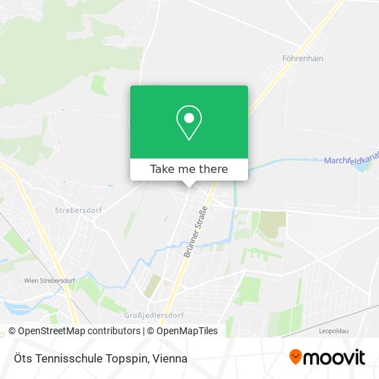 Öts Tennisschule Topspin map