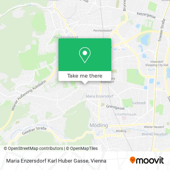 Maria Enzersdorf Karl Huber Gasse map