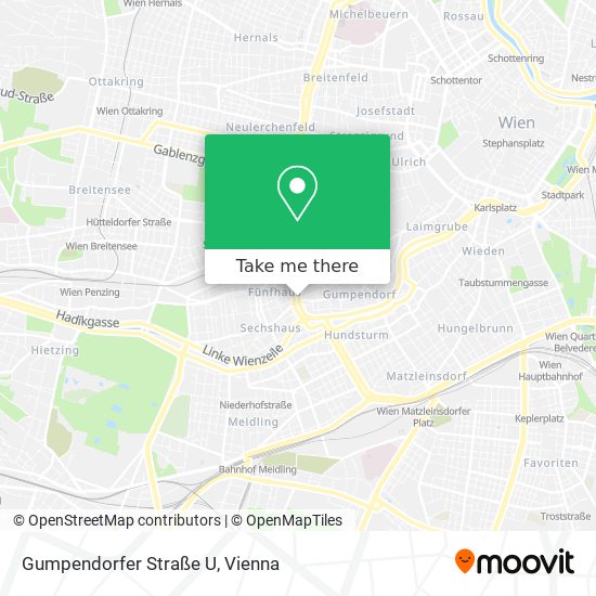 Gumpendorfer Straße U map