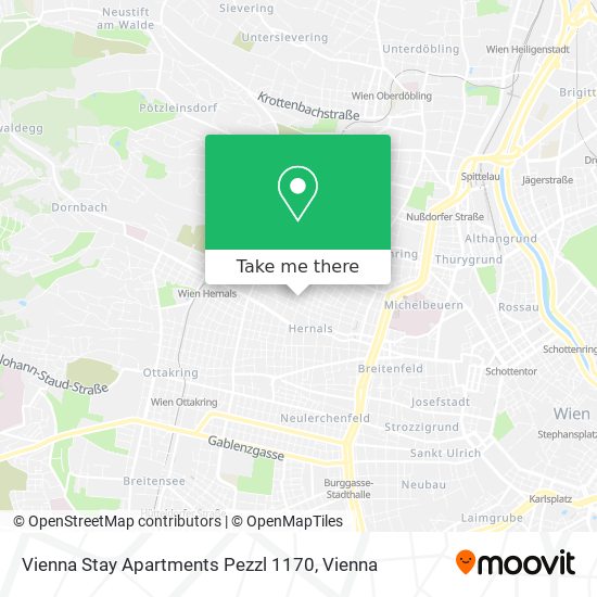 Vienna Stay Apartments Pezzl 1170 map