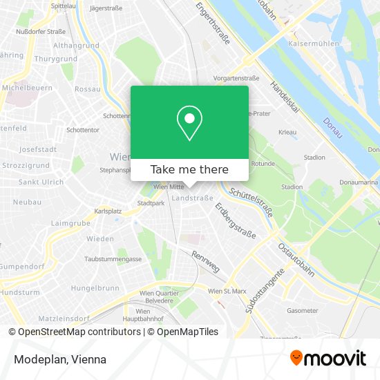 Modeplan map