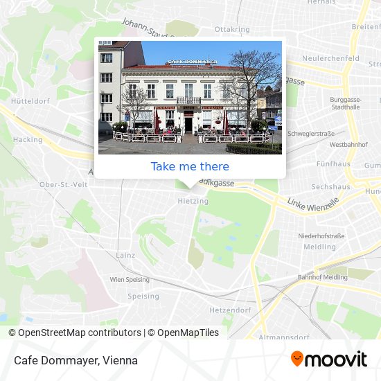 Cafe Dommayer map