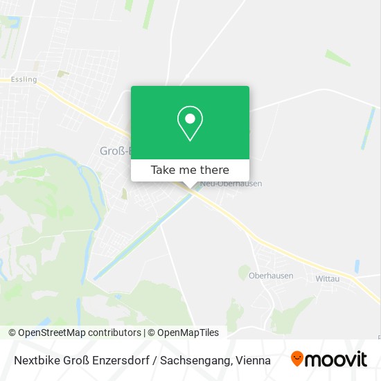 Nextbike Groß Enzersdorf / Sachsengang map