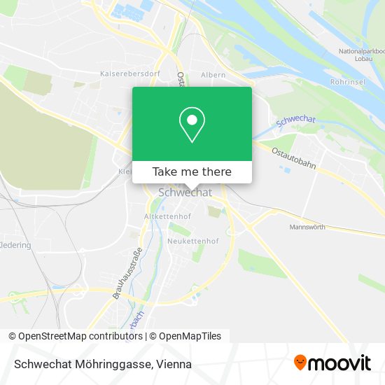 Schwechat Möhringgasse map