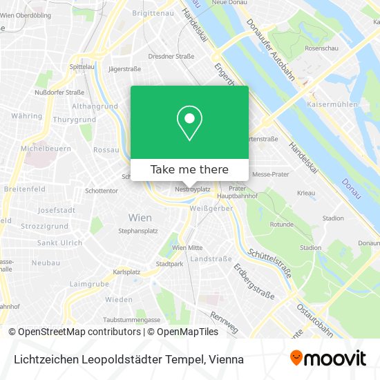 Lichtzeichen Leopoldstädter Tempel map