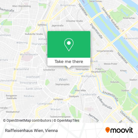 Raiffeisenhaus Wien map
