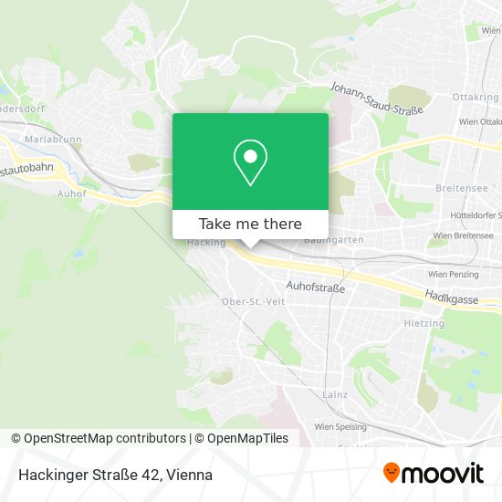 Hackinger Straße 42 map