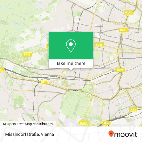 Missindorfstraße map