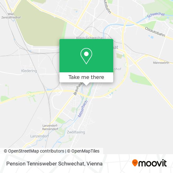 Pension Tennisweber Schwechat map