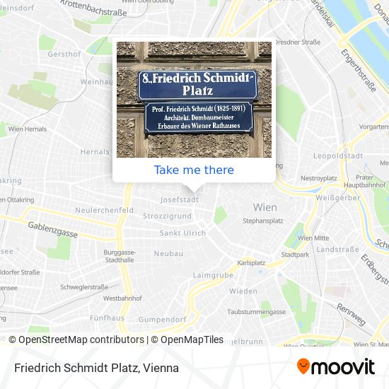 Friedrich Schmidt Platz map