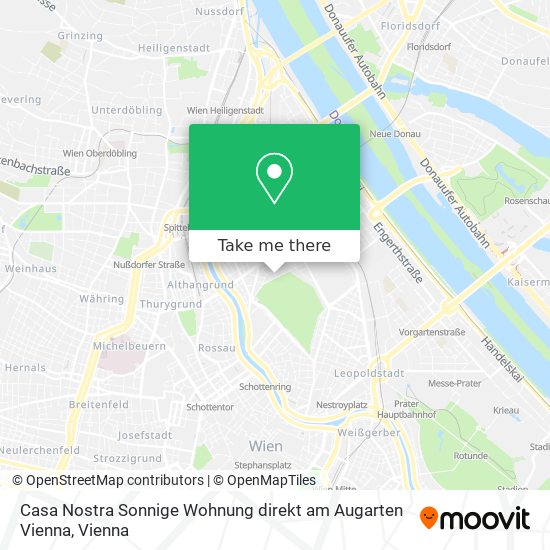 Casa Nostra Sonnige Wohnung direkt am Augarten Vienna map