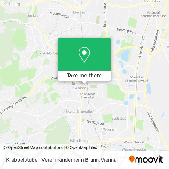 Krabbelstube - Verein Kinderheim Brunn map