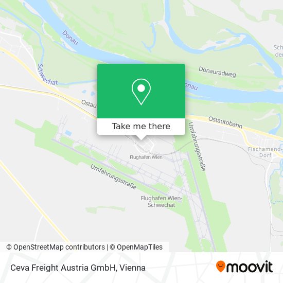 Ceva Freight Austria GmbH map