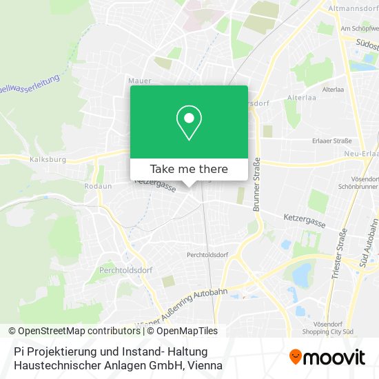 Pi Projektierung und Instand- Haltung Haustechnischer Anlagen GmbH map