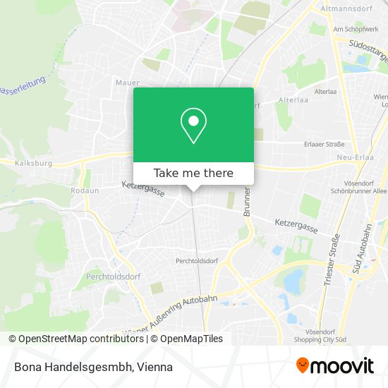 Bona Handelsgesmbh map