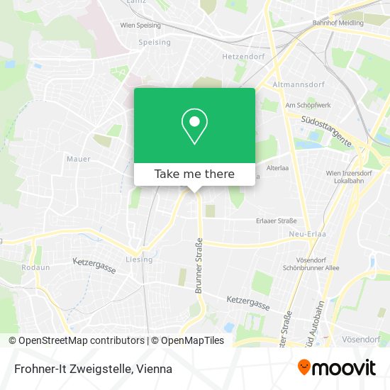 Frohner-It Zweigstelle map