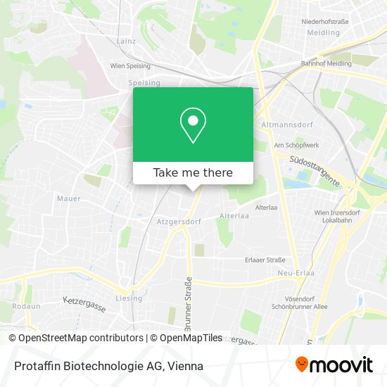 Protaffin Biotechnologie AG map