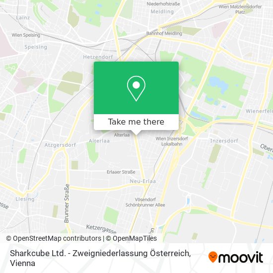 Sharkcube Ltd. - Zweigniederlassung Österreich map