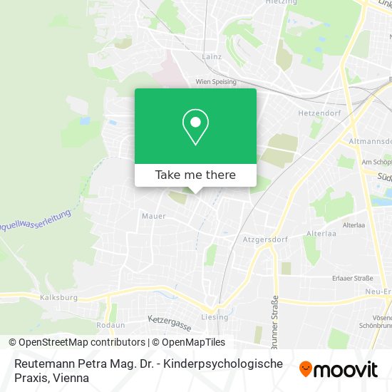 Reutemann Petra Mag. Dr. - Kinderpsychologische Praxis map
