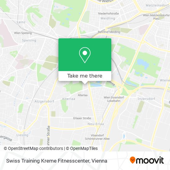 Swiss Training Kreme Fitnesscenter map