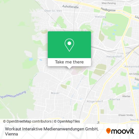 Workaut Interaktive Medienanwendungen GmbH map