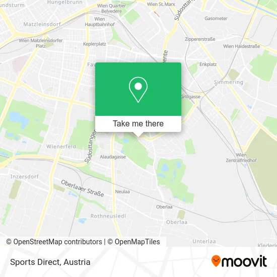 Sports Direct map