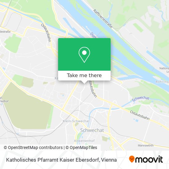 Katholisches Pfarramt Kaiser Ebersdorf map