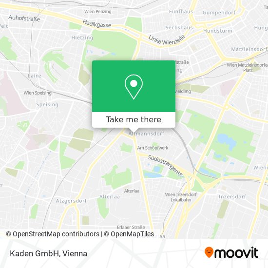 Kaden GmbH map