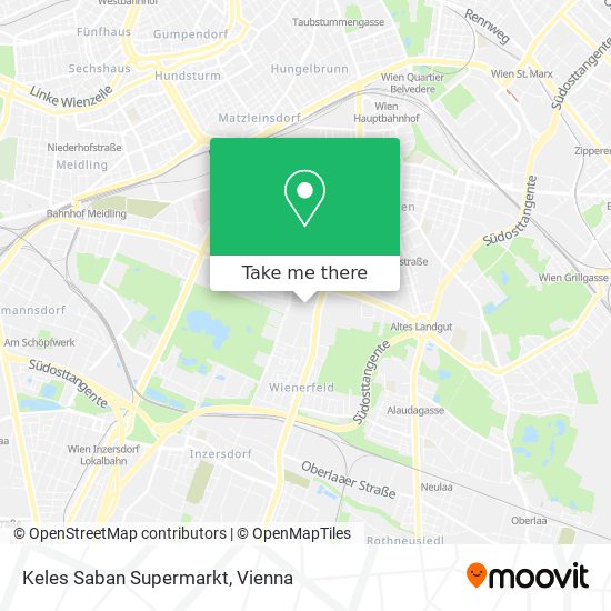 Keles Saban Supermarkt map