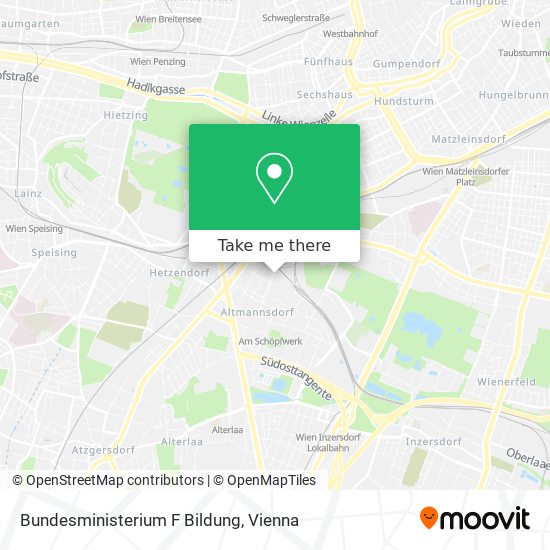 Bundesministerium F Bildung map