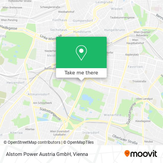 Alstom Power Austria GmbH map