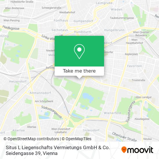 Situs L Liegenschafts Vermietungs GmbH & Co. Seidengasse 39 map