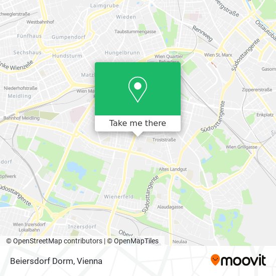 Beiersdorf Dorm map