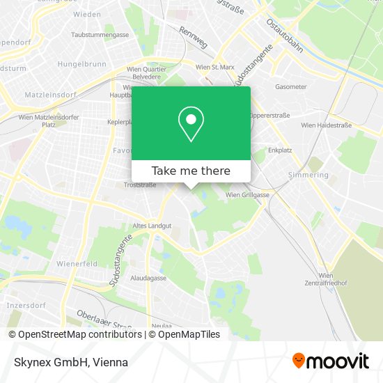 Skynex GmbH map