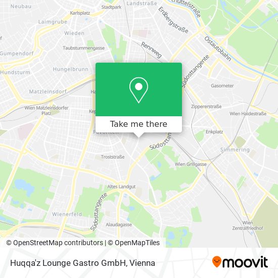 Huqqa'z Lounge Gastro GmbH map