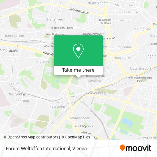 Forum Weltoffen International map