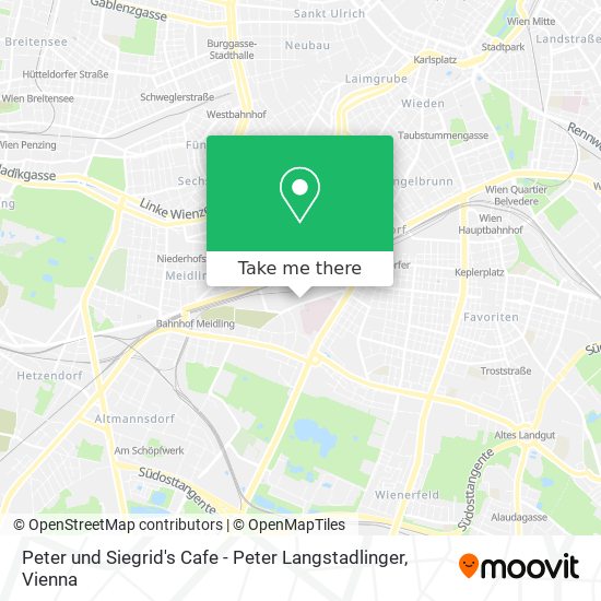 Peter und Siegrid's Cafe - Peter Langstadlinger map