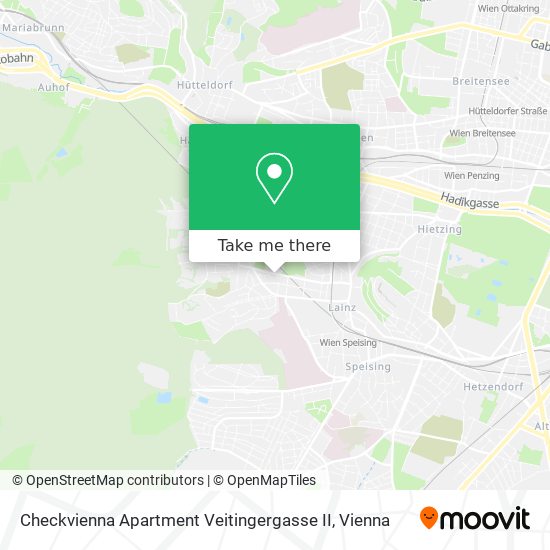 Checkvienna Apartment Veitingergasse II map