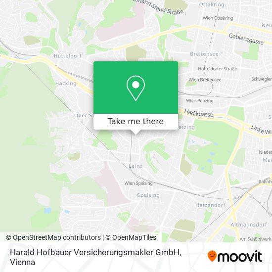 Harald Hofbauer Versicherungsmakler GmbH map